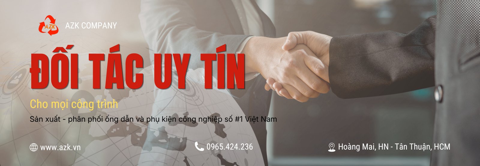 azk đối tác uy tín cho mọi công trình