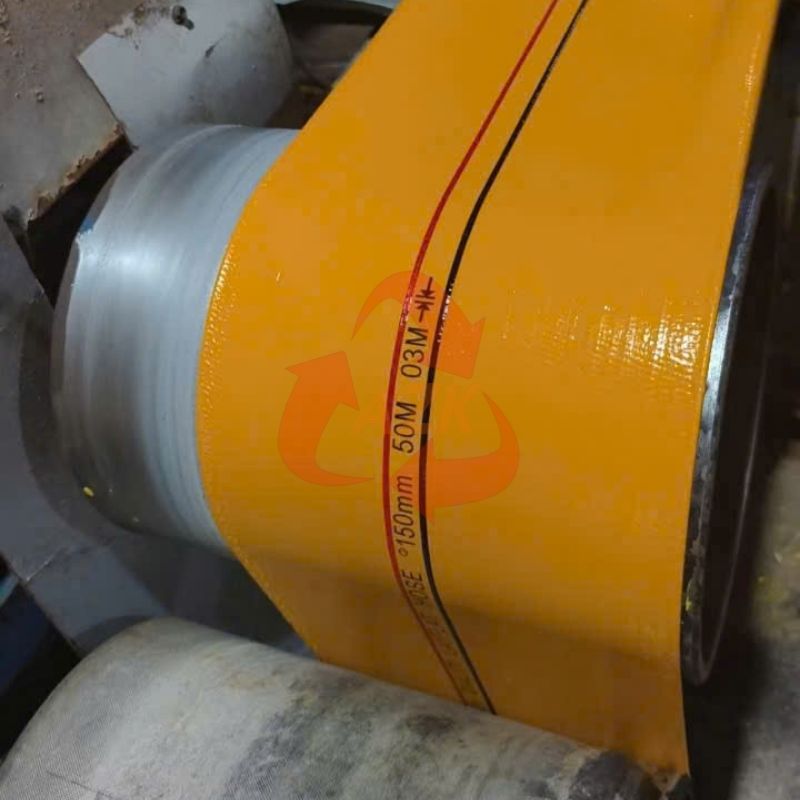 ống bạt bơm nước vàng