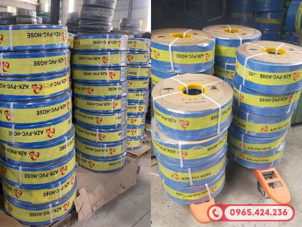 ống bơm nước vải bạt AZK