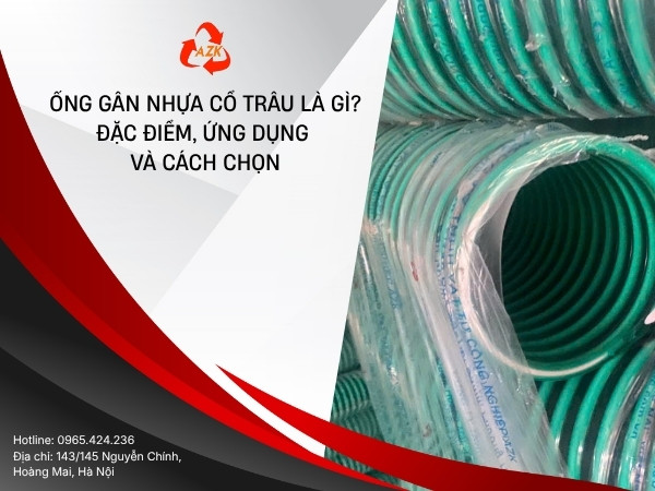 ống gân nhựa cổ trâu là gì