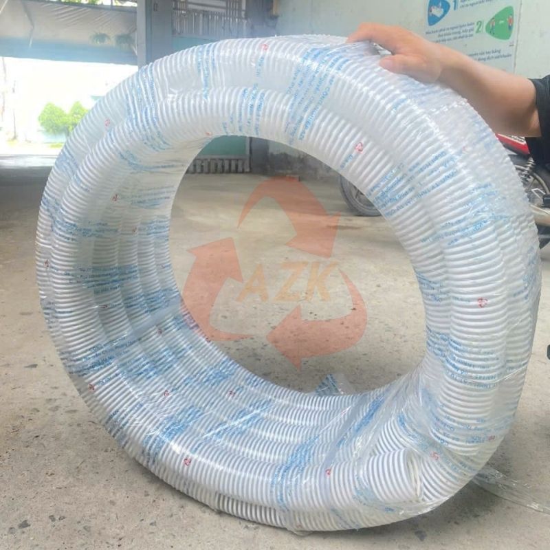 Ống gân nhựa trắng 4 ống gân nhựa cổ trâu trắng