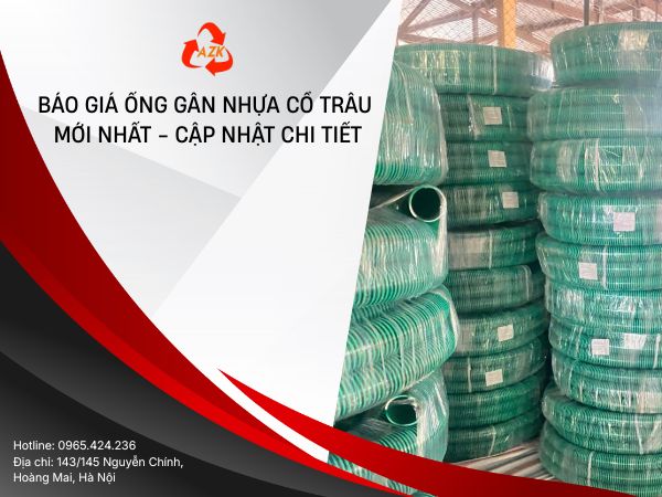 báo giá ống gân nhựa cổ trâu