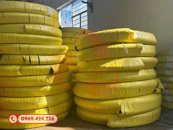 Ống cao su bố vải phi 40 9 ống cao su công nghiệp bố vải